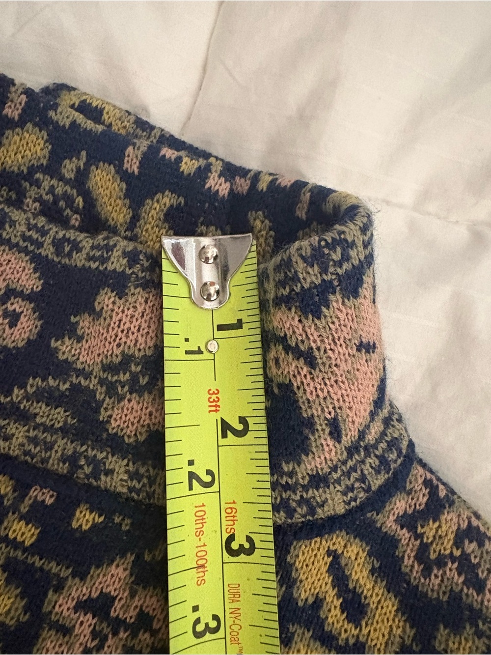 Vintage Jean Paul Gaultier Pour Equator Virgin Wool Floral Knit Cardigan Italy L - Picture 5 of 12
